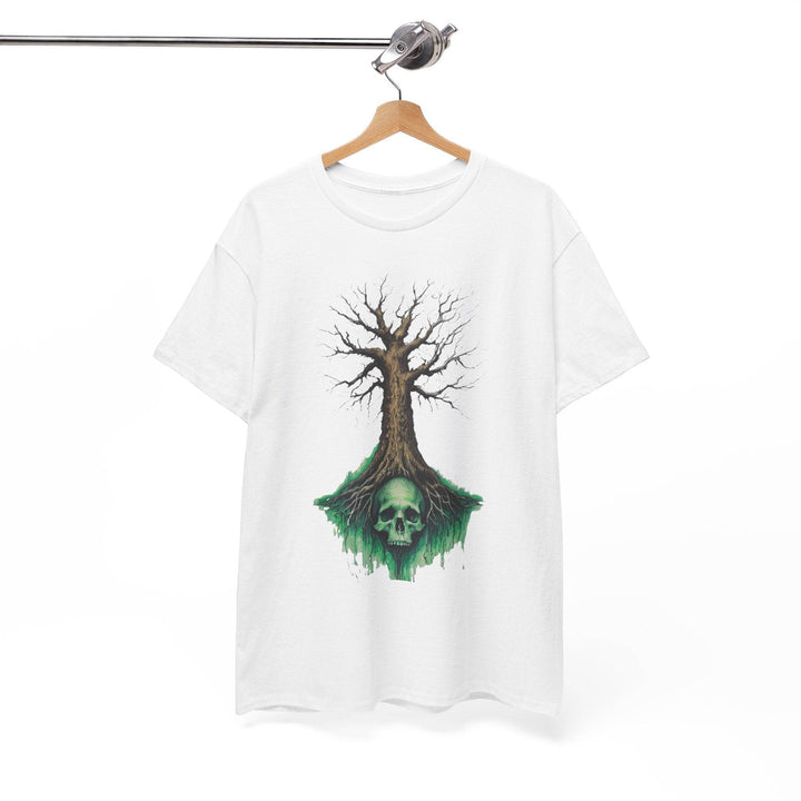 Gothic Tree Skull Graphic Tee - Bold Edgy Style - Gutsy Garb