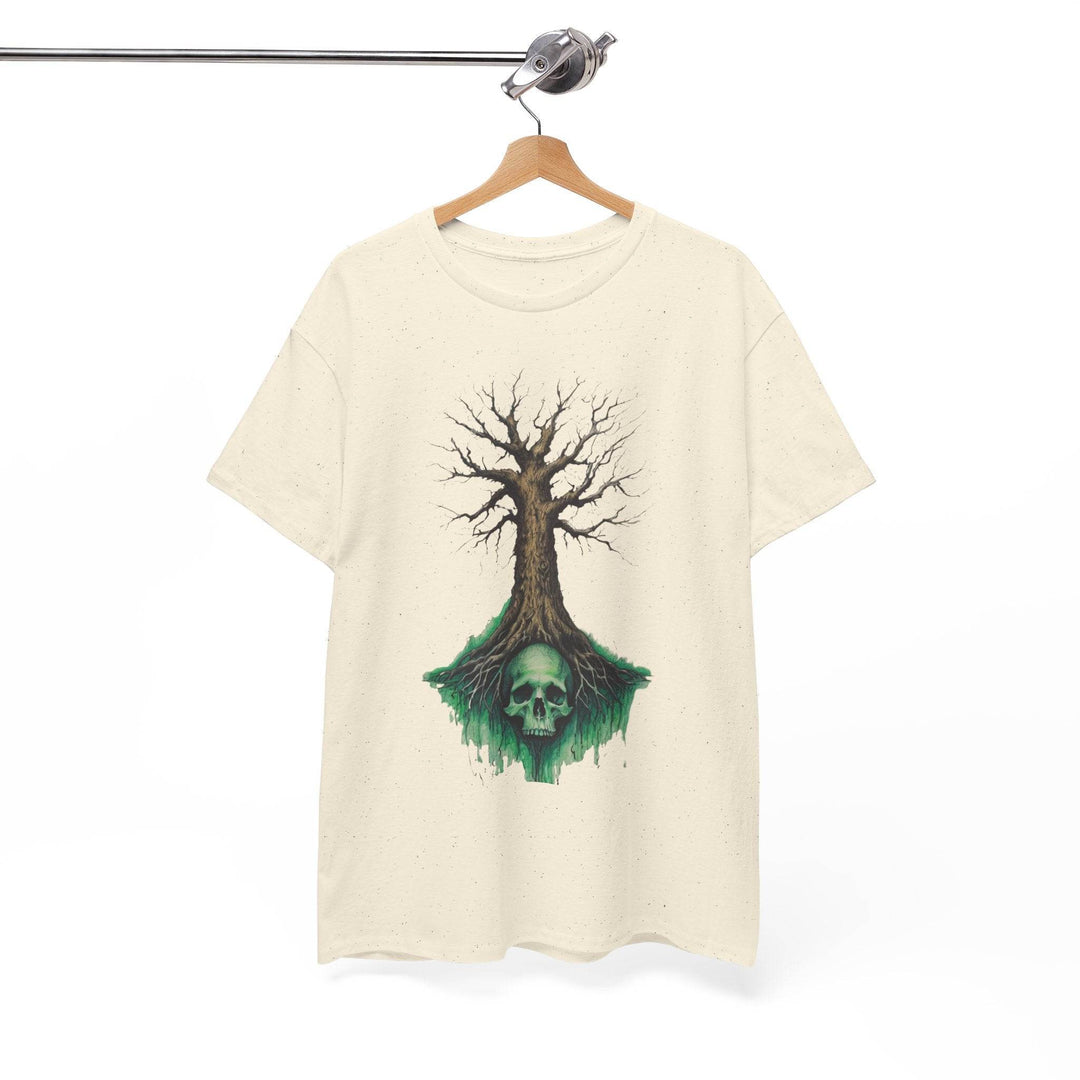 Gothic Tree Skull Graphic Tee - Bold Edgy Style - Gutsy Garb