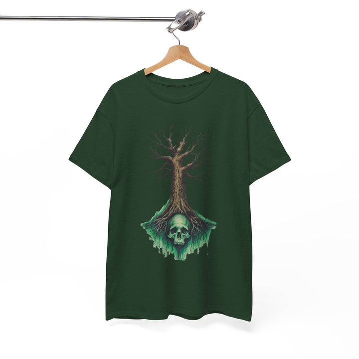 Gothic Tree Skull Graphic Tee - Bold Edgy Style - Gutsy Garb