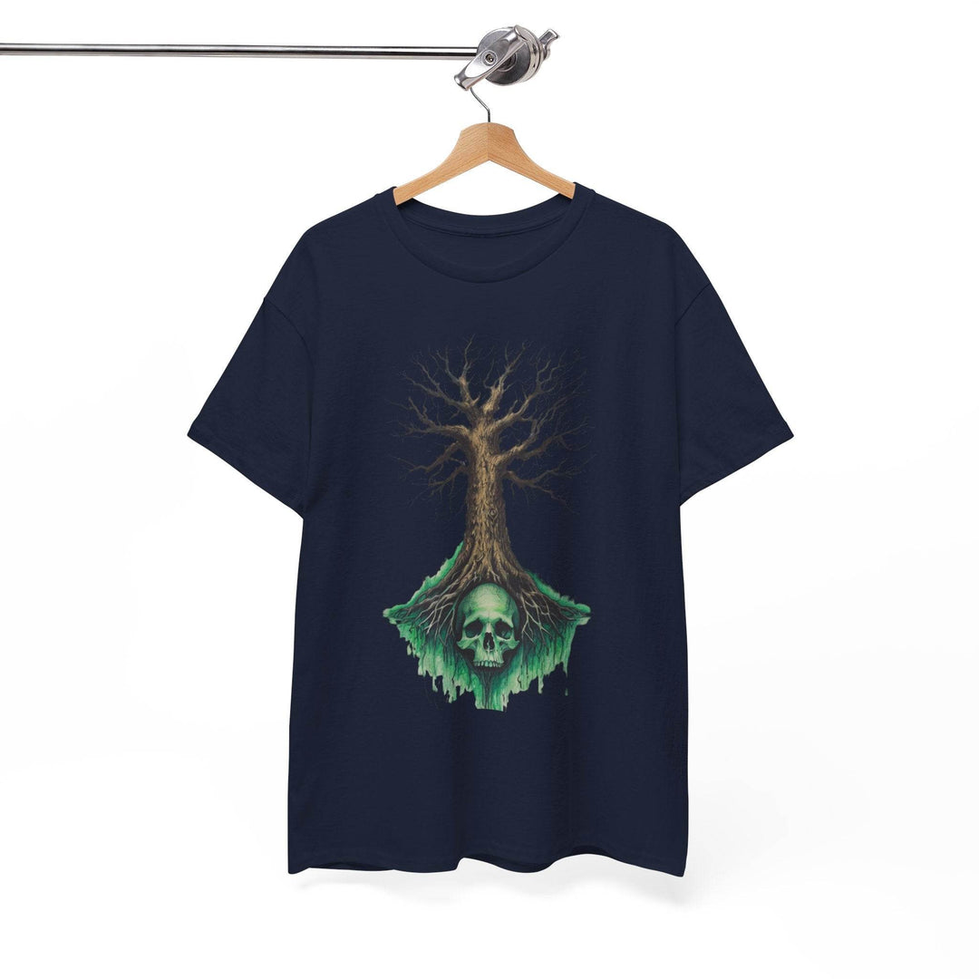 Gothic Tree Skull Graphic Tee - Bold Edgy Style - Gutsy Garb