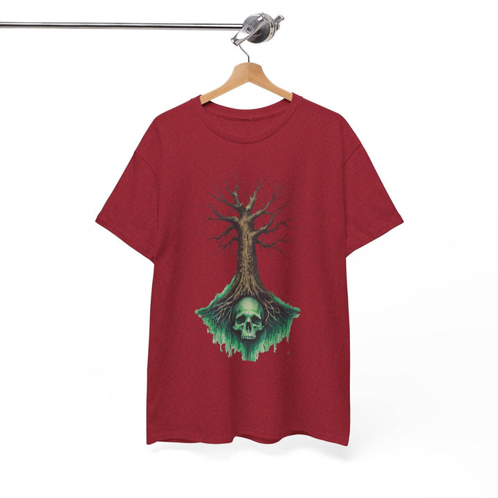 Gothic Tree Skull Graphic Tee - Bold Edgy Style - Gutsy Garb