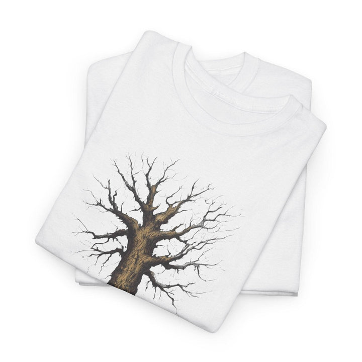 Gothic Tree Skull Graphic Tee - Bold Edgy Style - Gutsy Garb