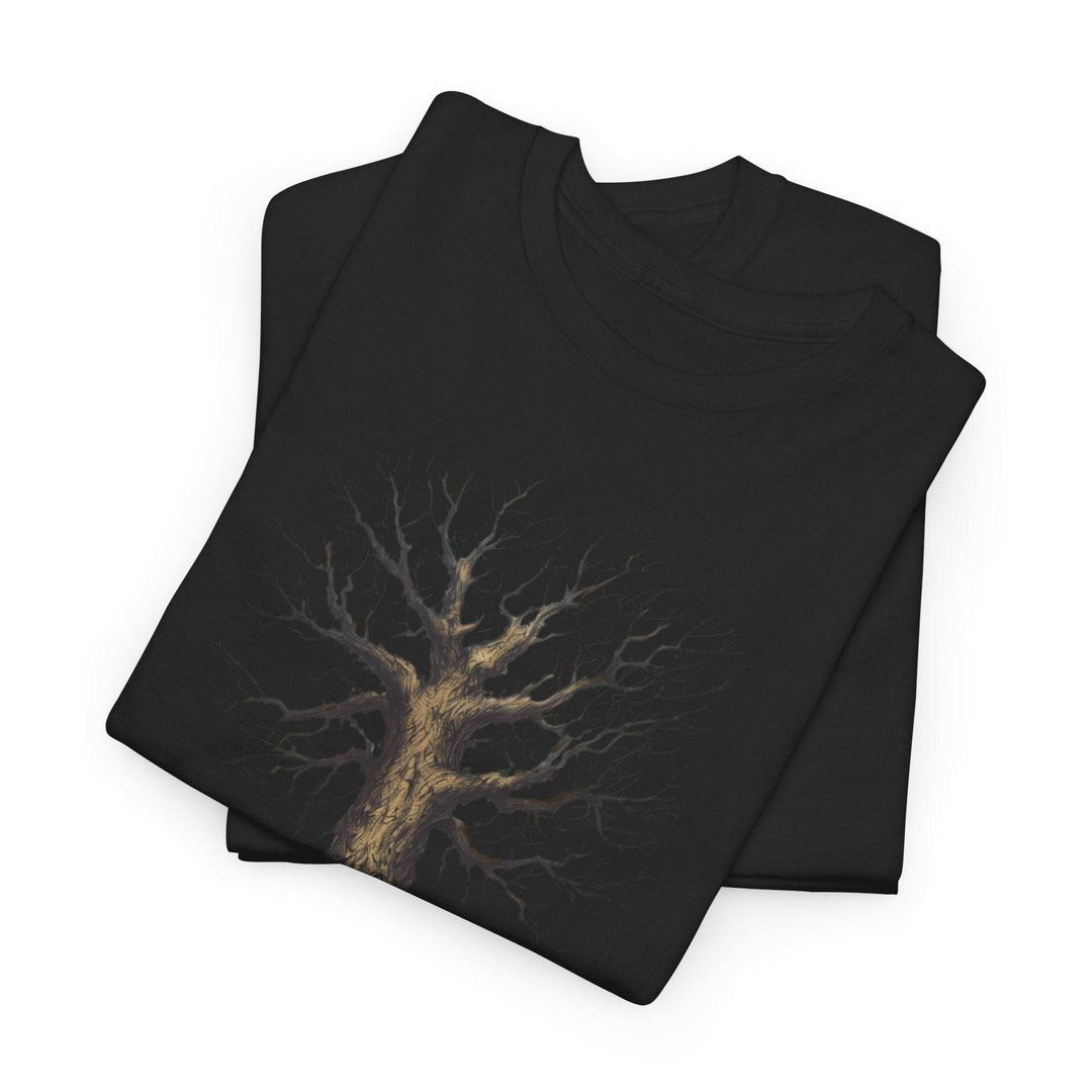 Gothic Tree Skull Graphic Tee - Bold Edgy Style - Gutsy Garb