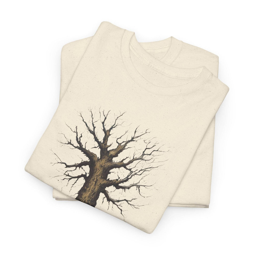 Gothic Tree Skull Graphic Tee - Bold Edgy Style - Gutsy Garb
