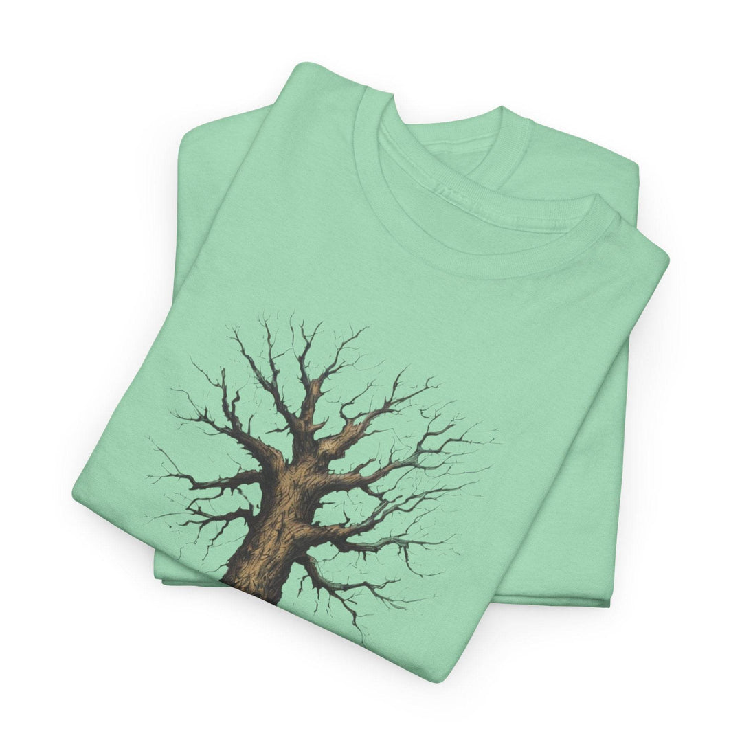 Gothic Tree Skull Graphic Tee - Bold Edgy Style - Gutsy Garb