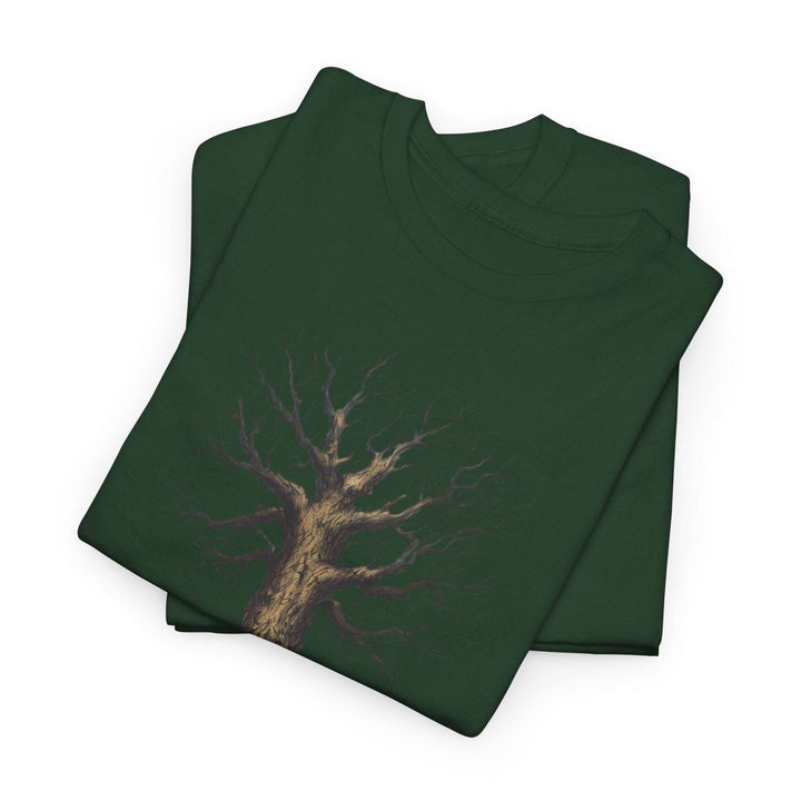 Gothic Tree Skull Graphic Tee - Bold Edgy Style - Gutsy Garb