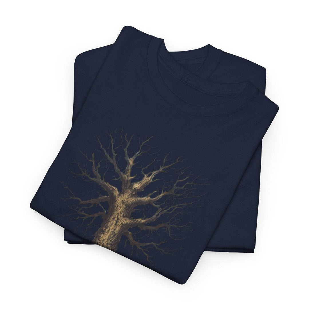 Gothic Tree Skull Graphic Tee - Bold Edgy Style - Gutsy Garb