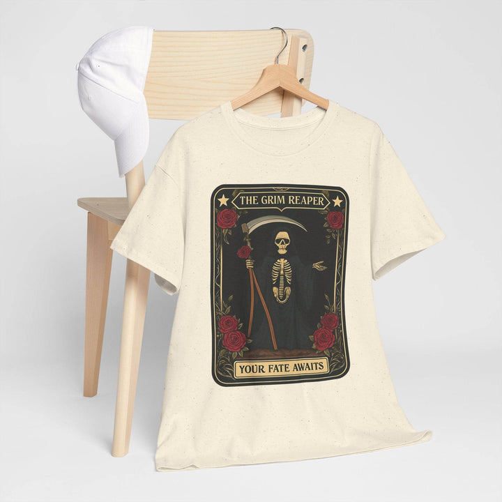 Grim Reaper Graphic Tee - Bold Edgy T-Shirt - Gutsy Garb