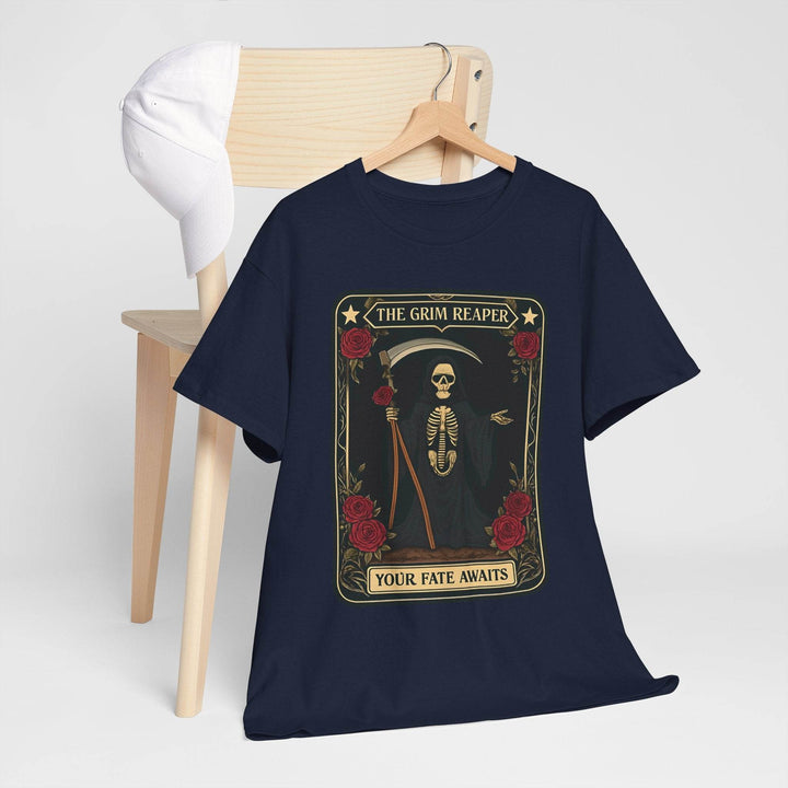 Grim Reaper Graphic Tee - Bold Edgy T-Shirt - Gutsy Garb