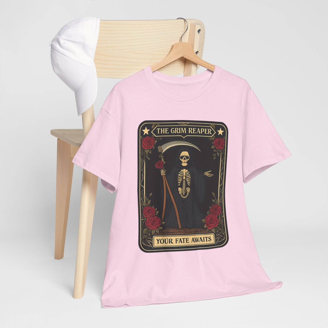 Grim Reaper Graphic Tee - Bold Edgy T-Shirt - Gutsy Garb