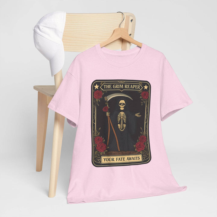 Grim Reaper Graphic Tee - Bold Edgy T-Shirt - Gutsy Garb
