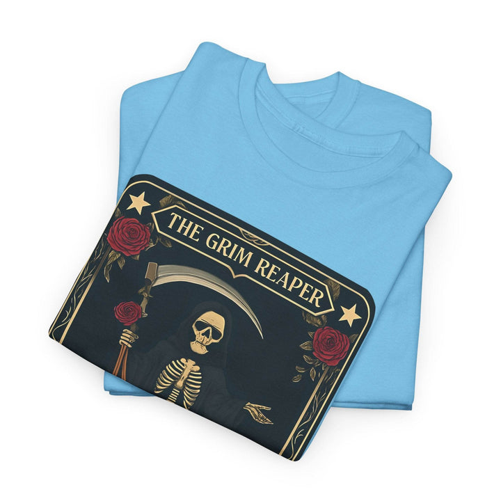 Grim Reaper Graphic Tee - Bold Edgy T-Shirt - Gutsy Garb