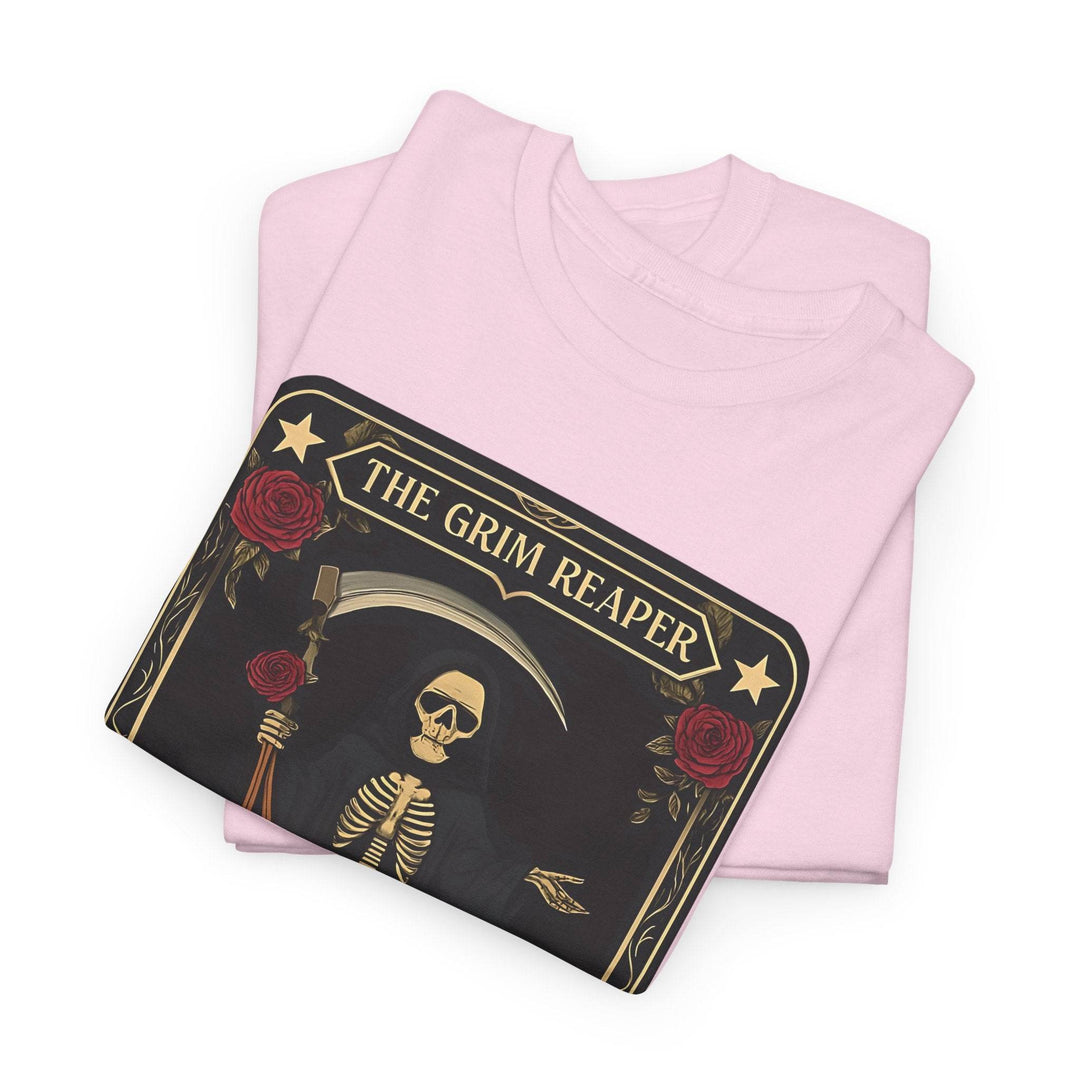 Grim Reaper Graphic Tee - Bold Edgy T-Shirt - Gutsy Garb