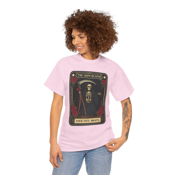 Grim Reaper Graphic Tee - Bold Edgy T-Shirt - Gutsy Garb