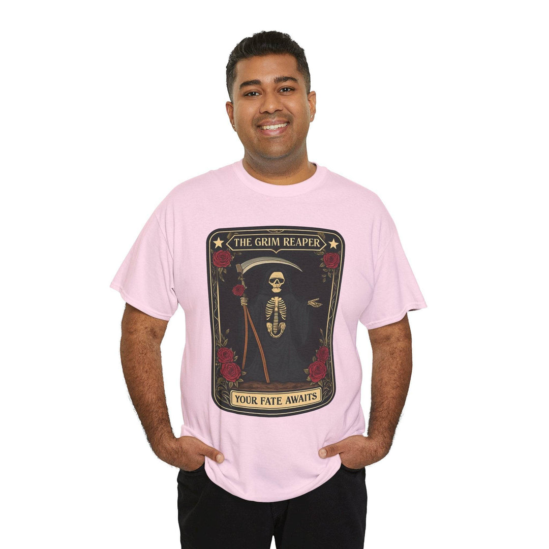 Grim Reaper Graphic Tee - Bold Edgy T-Shirt - Gutsy Garb