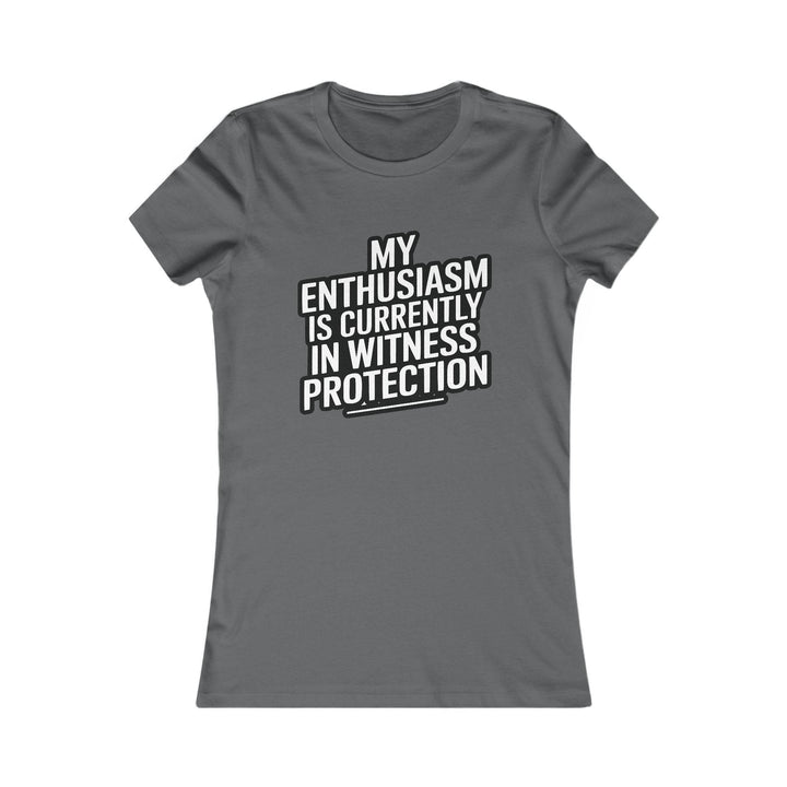 Edgy Confidence Apparel T-Shirt with Bold Quote - Gutsy Garb