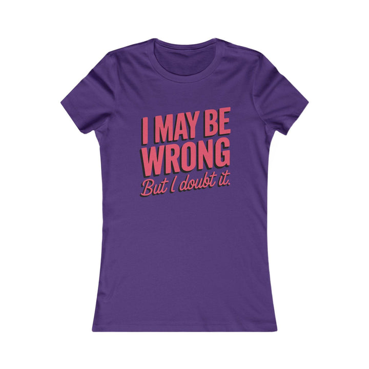 Humor Graphic Tee for Women – Bold Statement T-Shirt - Gutsy Garb