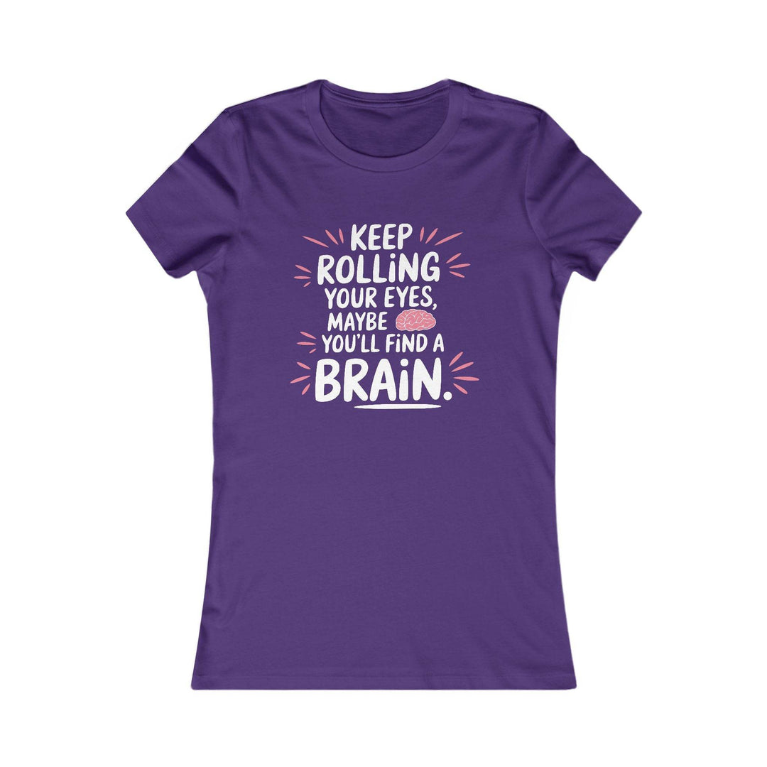 Sassy Brain Shirt for Her – Bold Graphic Tee - Gutsy Garb