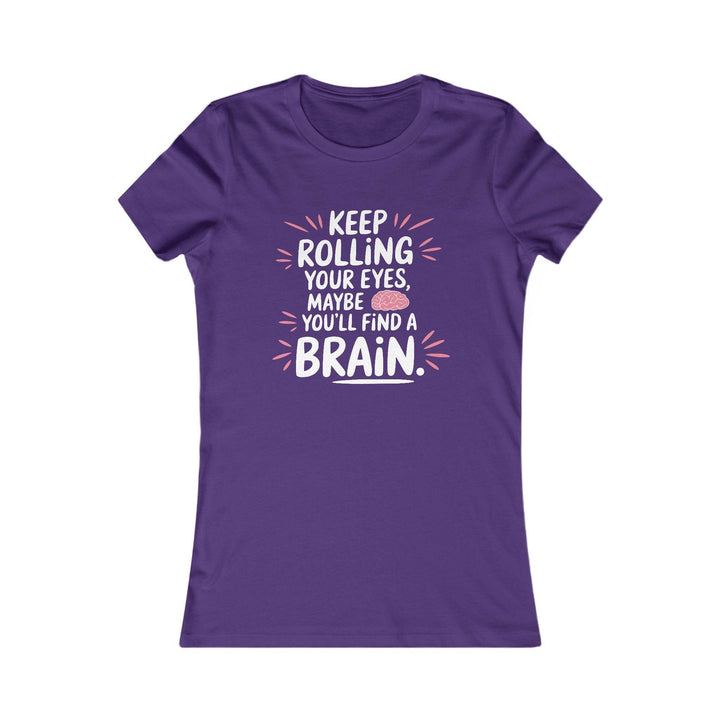 Sassy Brain Shirt for Her – Bold Graphic Tee - Gutsy Garb
