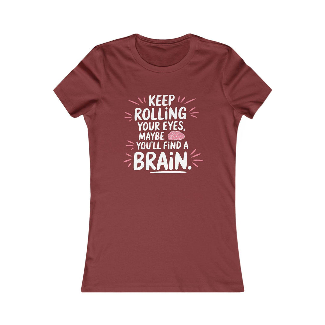 Sassy Brain Shirt for Her – Bold Graphic Tee - Gutsy Garb
