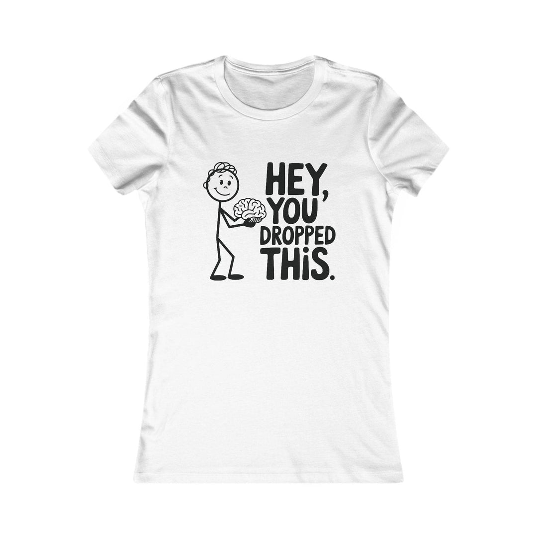 Humorous Brain Joke T-Shirt with Clever Graphic - Gutsy Garb