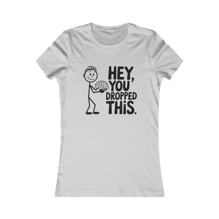 Humorous Brain Joke T-Shirt with Clever Graphic - Gutsy Garb