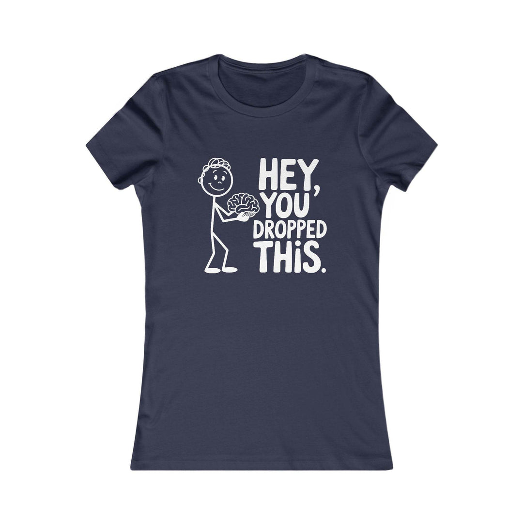 Humorous Brain Joke T-Shirt with Clever Graphic - Gutsy Garb
