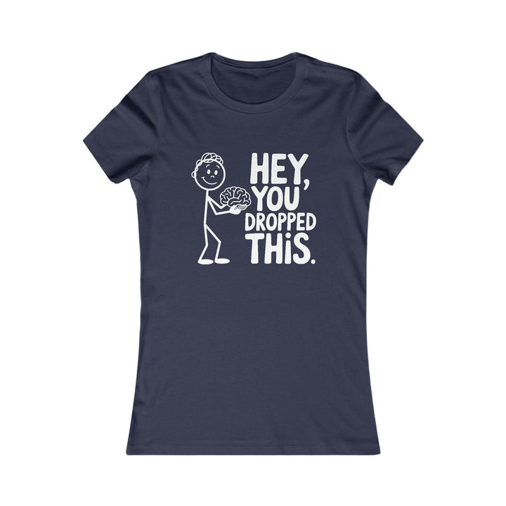 Humorous Brain Joke T-Shirt with Clever Graphic - Gutsy Garb