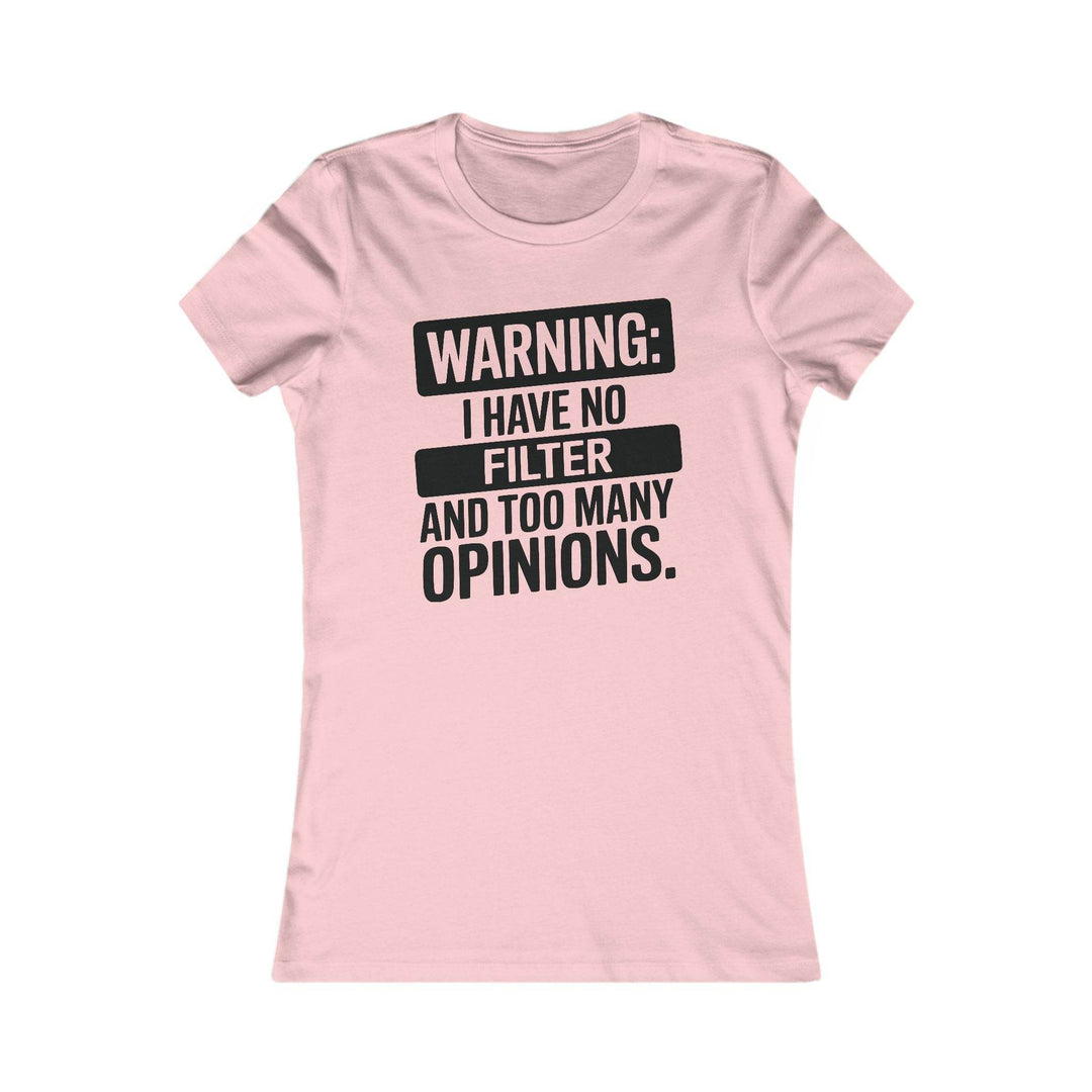 Unfiltered Sass Shirt - Bold No Filter T-Shirt - Gutsy Garb