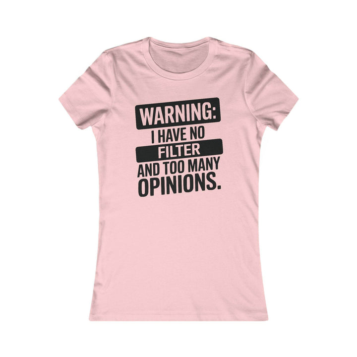 Unfiltered Sass Shirt - Bold No Filter T-Shirt - Gutsy Garb
