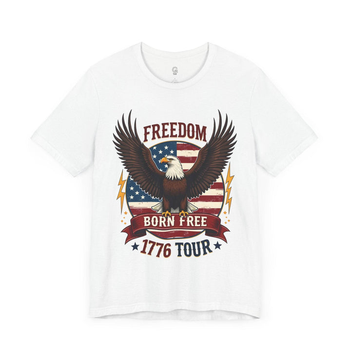 Patriotic 1776 T-Shirt Eagle Freedom Design - Gutsy Garb