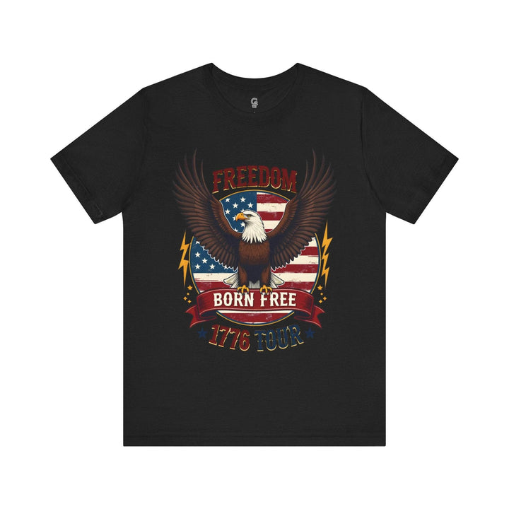 Patriotic 1776 T-Shirt Eagle Freedom Design - Gutsy Garb