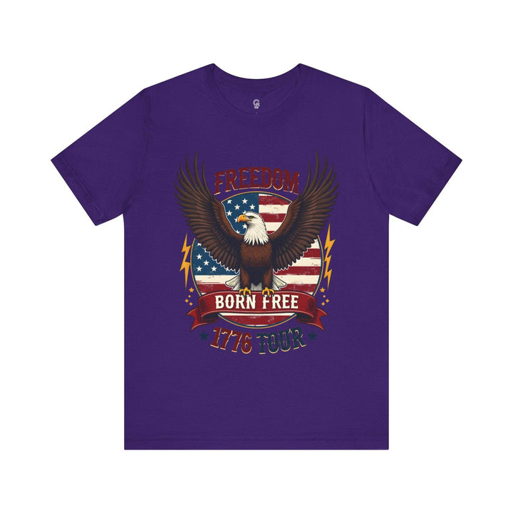 Patriotic 1776 T-Shirt Eagle Freedom Design - Gutsy Garb