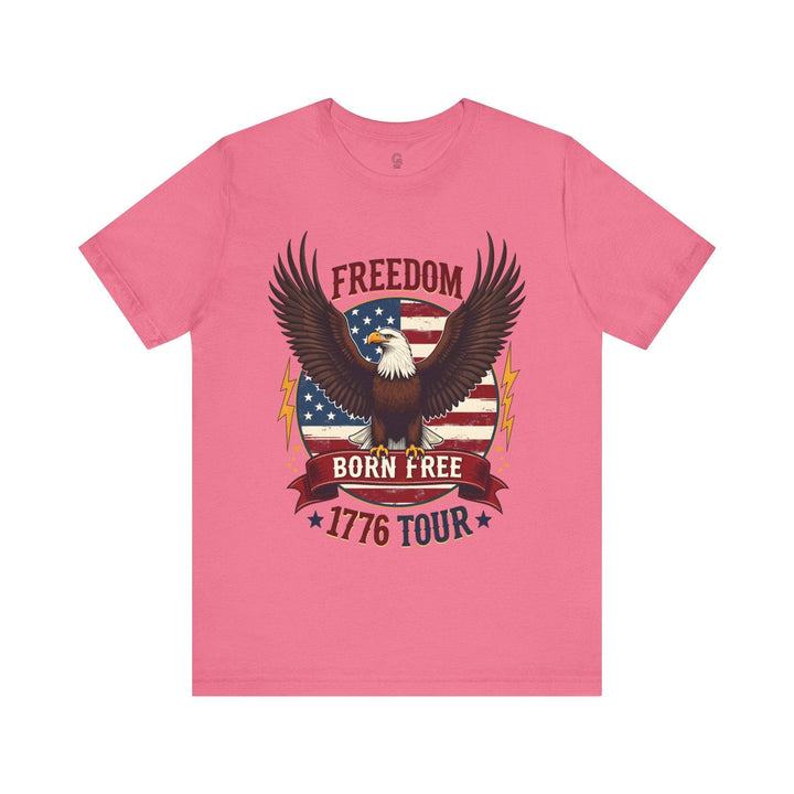 Patriotic 1776 T-Shirt Eagle Freedom Design - Gutsy Garb