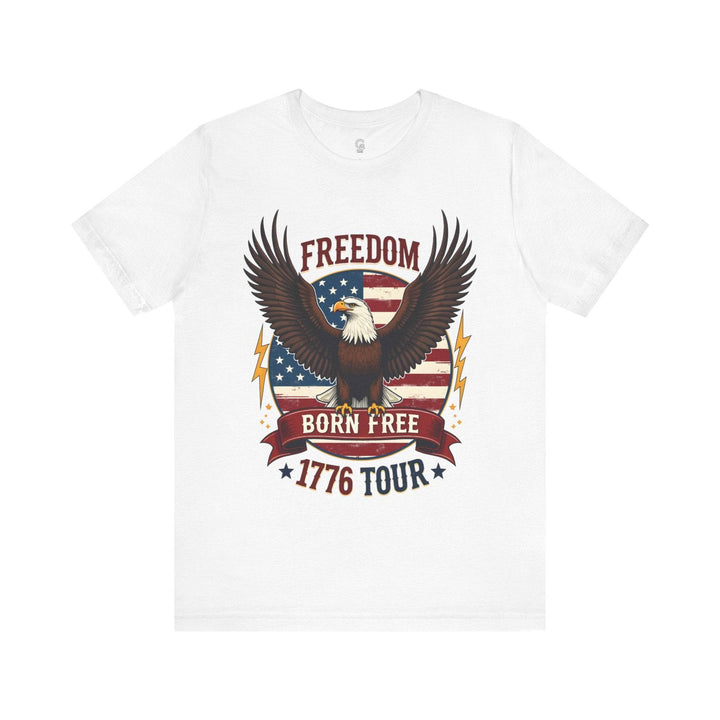 Patriotic 1776 T-Shirt Eagle Freedom Design - Gutsy Garb