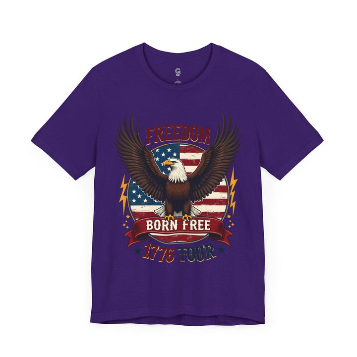 Patriotic 1776 T-Shirt Eagle Freedom Design - Gutsy Garb