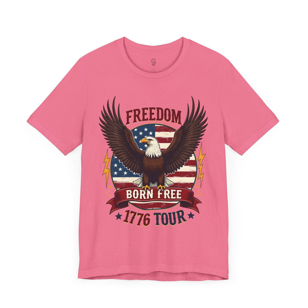 Patriotic 1776 T-Shirt Eagle Freedom Design - Gutsy Garb