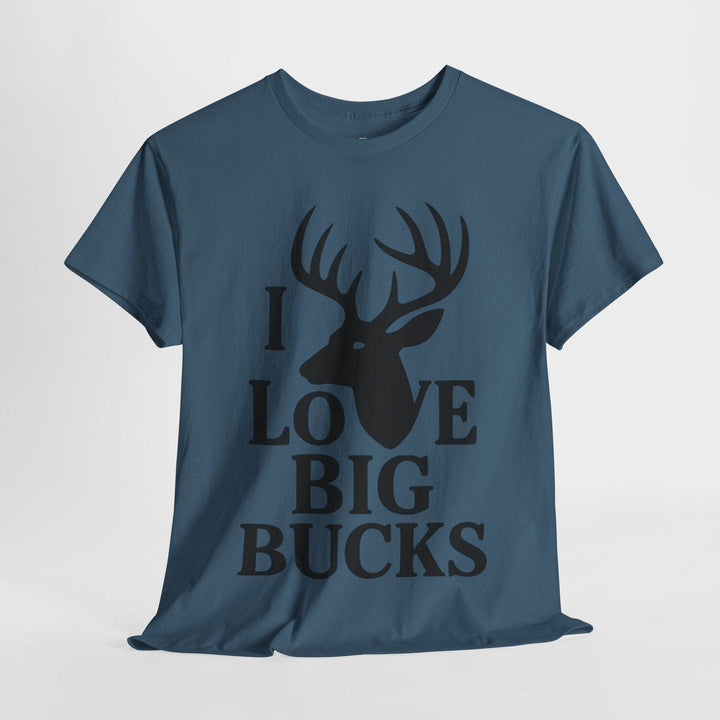Big Buck Hunting Shirt - Bold Deer Design Tee - Gutsy Garb