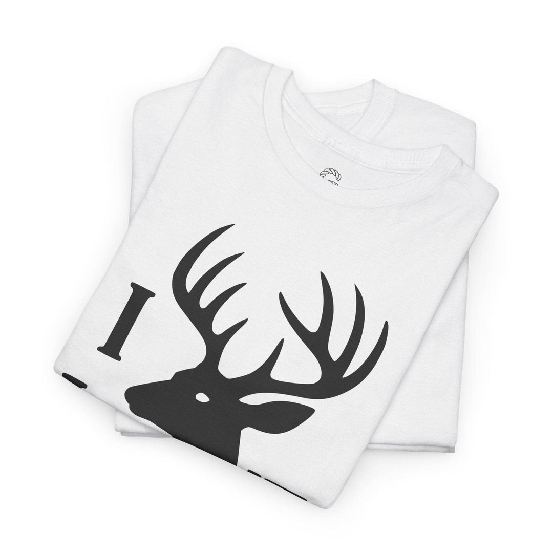 Big Buck Hunting Shirt - Bold Deer Design Tee - Gutsy Garb