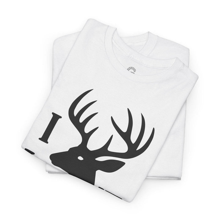 Big Buck Hunting Shirt - Bold Deer Design Tee - Gutsy Garb