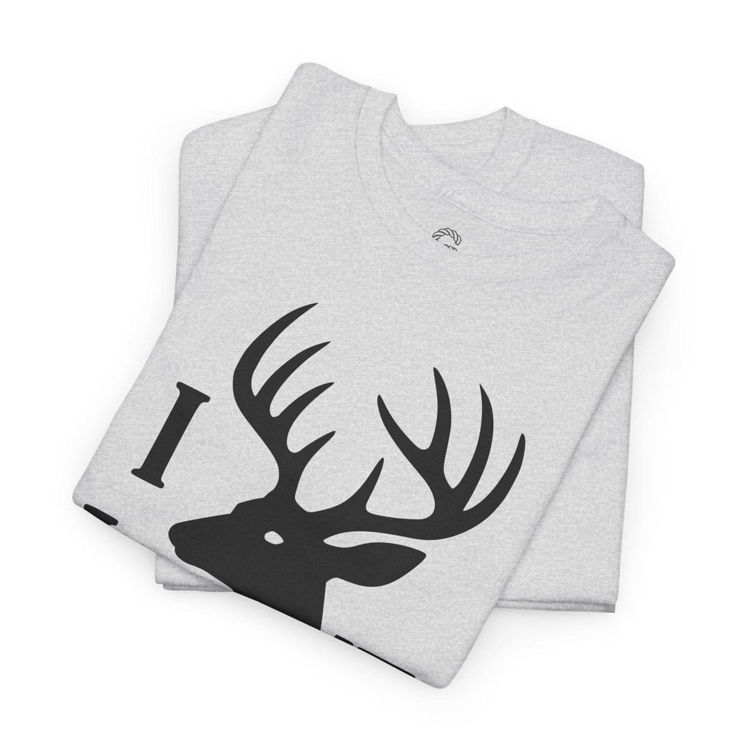 Big Buck Hunting Shirt - Bold Deer Design Tee - Gutsy Garb
