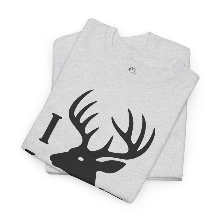 Big Buck Hunting Shirt - Bold Deer Design Tee - Gutsy Garb