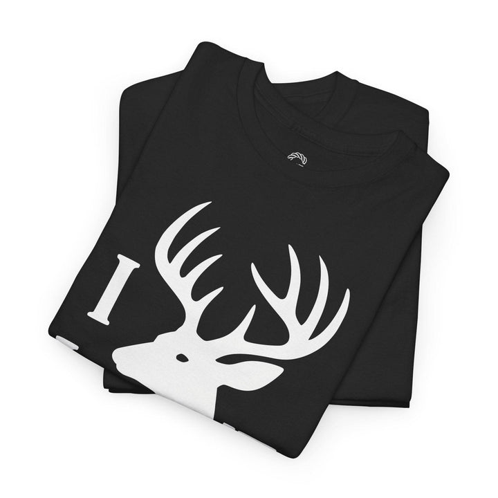 Big Buck Hunting Shirt - Bold Deer Design Tee - Gutsy Garb
