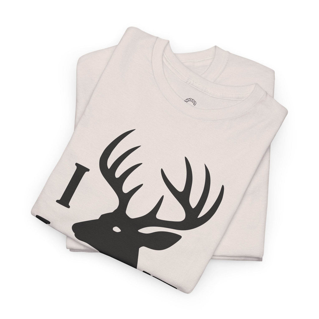 Big Buck Hunting Shirt - Bold Deer Design Tee - Gutsy Garb