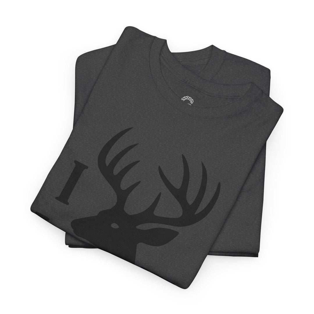 Big Buck Hunting Shirt - Bold Deer Design Tee - Gutsy Garb