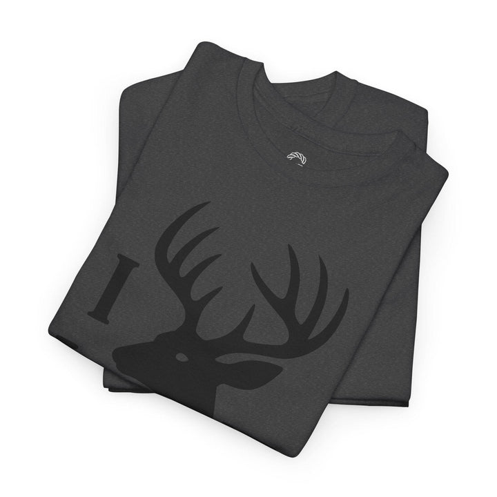 Big Buck Hunting Shirt - Bold Deer Design Tee - Gutsy Garb