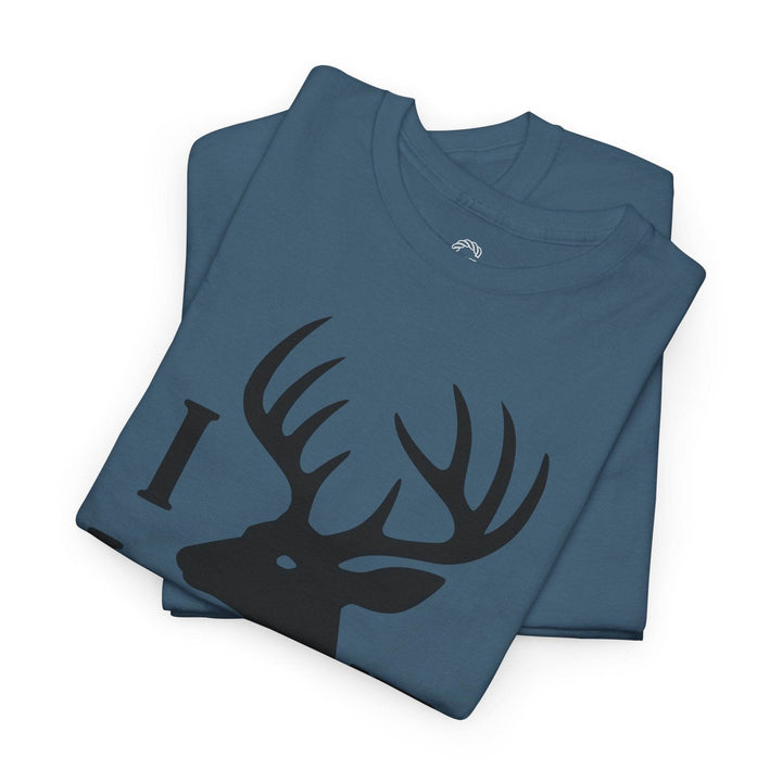 Big Buck Hunting Shirt - Bold Deer Design Tee - Gutsy Garb