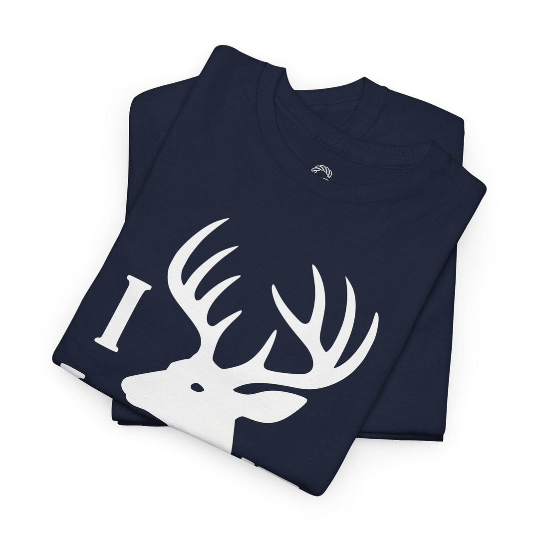 Big Buck Hunting Shirt - Bold Deer Design Tee - Gutsy Garb