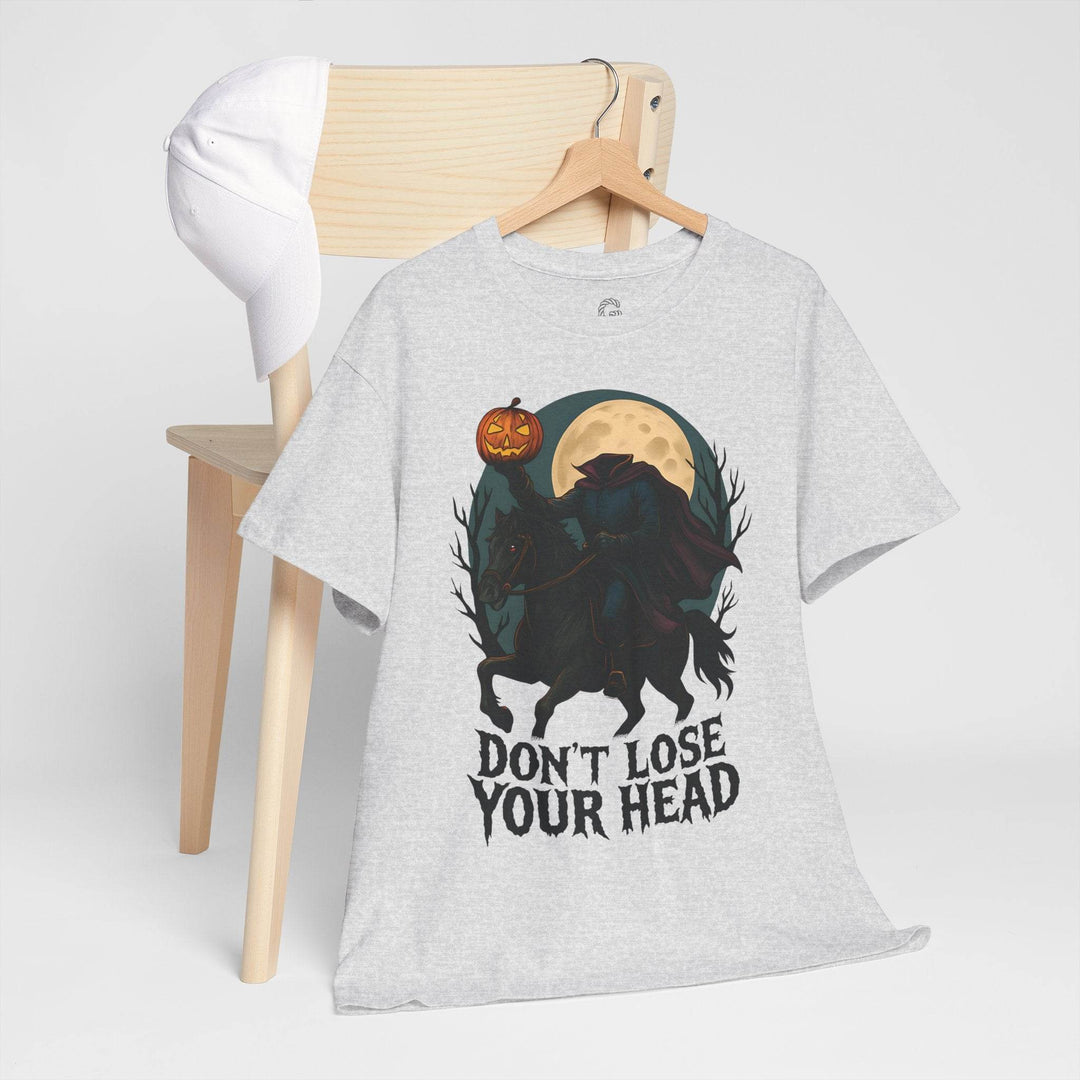Headless Horseman Halloween Shirt - Bold Design - Gutsy Garb