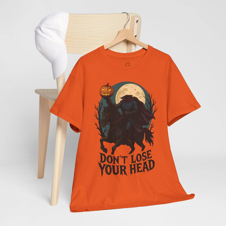 Headless Horseman Halloween Shirt - Bold Design - Gutsy Garb